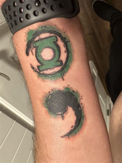 green lantern tattoo ideas